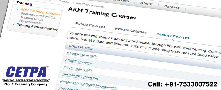 ARM Training in Noida